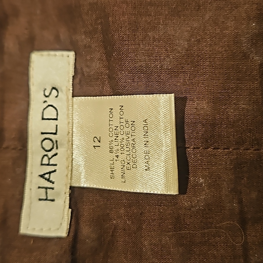 Vintage Harold's Eyelet Skirt - Picture 4 of 6
